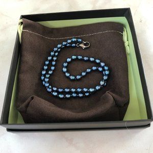 blue pearl necklace